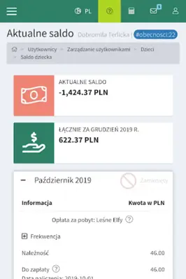 Obecności Przedszkola i Żłobki android App screenshot 4