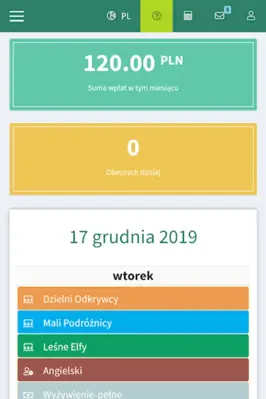 Obecności Przedszkola i Żłobki android App screenshot 7